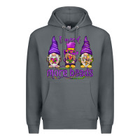 Rock I need more beads with gnomies Premium Hoodie - HowdyJamesFarm