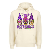Sandshell I need more beads with gnomies Premium Hoodie - HowdyJamesFarm