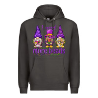 Smoke I need more beads with gnomies Premium Hoodie - HowdyJamesFarm