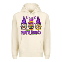 Tofu I need more beads with gnomies Premium Hoodie - HowdyJamesFarm