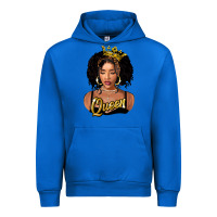 Cobalt black queen Urban Hoodie - FaDigitalArtStudio