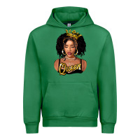 Emerald black queen Urban Hoodie - FaDigitalArtStudio
