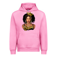 Fuchsia Pink black queen Urban Hoodie - FaDigitalArtStudio