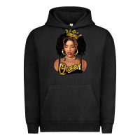 Pigment Black black queen Urban Hoodie - FaDigitalArtStudio
