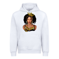 White black queen Urban Hoodie - FaDigitalArtStudio