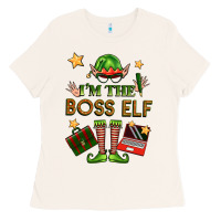 Bone im the boss elf Ladies Tee - FaDigitalArtStudio