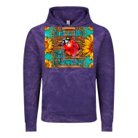 Cloud Purple just a girl who loves ladybugs Vintage Hoodie - LillyAllenDesigns