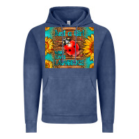 Vintage Denim just a girl who loves ladybugs Vintage Hoodie - LillyAllenDesigns