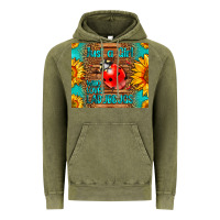 Vintage Olive just a girl who loves ladybugs Vintage Hoodie - LillyAllenDesigns