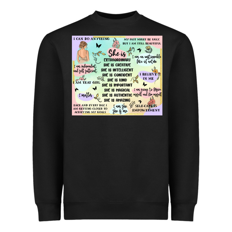 Self Love Heavyweight Sweatshirt by MaliasSmallBusiness | Teevron
