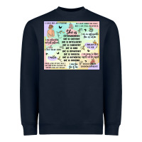 Navy self love Heavyweight Sweatshirt - MaliasSmallBusiness