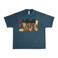 Midnight Navy softball sister Urban Heavy Tee - MaliasSmallBusiness