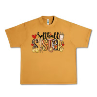 Peanut Butter softball sister Urban Heavy Tee - MaliasSmallBusiness