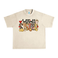 Sandshell softball sister Urban Heavy Tee - MaliasSmallBusiness