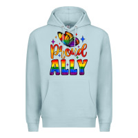 Blue Mist proud ally Premium Hoodie - JahusDesignShop