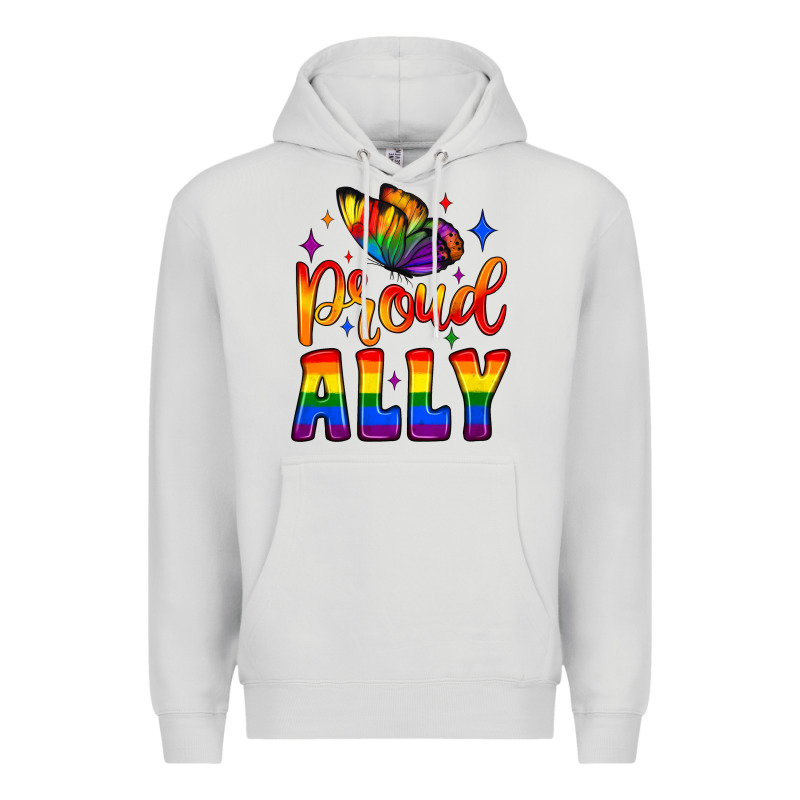 Proud Ally Premium Hoodie by JahusDesignShop | Teevron