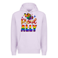 Lilac proud ally Premium Hoodie - JahusDesignShop