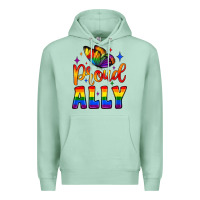 Seafoam proud ally Premium Hoodie - JahusDesignShop