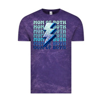 Cloud Purple mom of both boys Vintage Tee - MaliasSmallBusiness