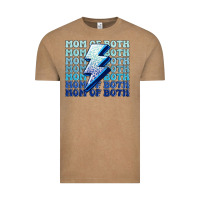 Vintage Coffee mom of both boys Vintage Tee - MaliasSmallBusiness