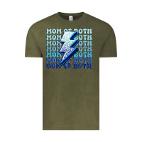 Vintage Olive mom of both boys Vintage Tee - MaliasSmallBusiness