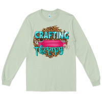Crafting Is My Therapy Long Sleeve Tee | Teevron