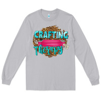 Moon Dust crafting is my therapy Long Sleeve Tee - NancyCooperArtShop