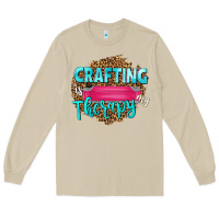 Mushroom crafting is my therapy Long Sleeve Tee - NancyCooperArtShop