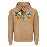 Vintage Camel Western Farm Life Rooster Head Vintage Hoodie - LillyAllenDesigns