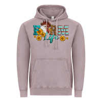 Vintage Zinc Western Farm Life Rooster Head Vintage Hoodie - LillyAllenDesigns