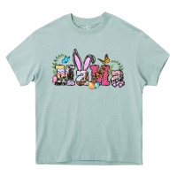 Arona easter bunny mama Heavy Core Tee - BarkalooDesign