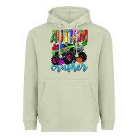 Matcha Autism Awareness crusher Heavyweight Hoodie - NancyCooperArtShop