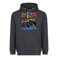 Smoke Autism Awareness crusher Heavyweight Hoodie - NancyCooperArtShop