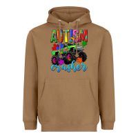 Toasted Coconut Autism Awareness crusher Heavyweight Hoodie - NancyCooperArtShop