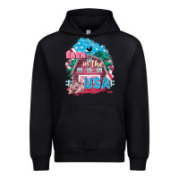 Black Barn in the USA Urban Hoodie - FaDigitalArtStudio