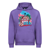 Tulip Barn in the USA Urban Hoodie - FaDigitalArtStudio