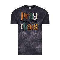 Cloud Black pray throthe chaos Vintage Tee - MaliasSmallBusiness