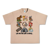 Burro let me tell you a story Urban Heavy Tee - MaliasSmallBusiness