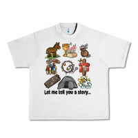 Lunar Rock let me tell you a story Urban Heavy Tee - MaliasSmallBusiness