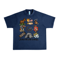 Navy let me tell you a story Urban Heavy Tee - MaliasSmallBusiness
