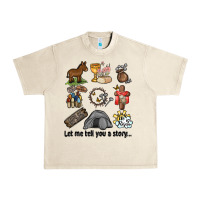 Sandshell let me tell you a story Urban Heavy Tee - MaliasSmallBusiness