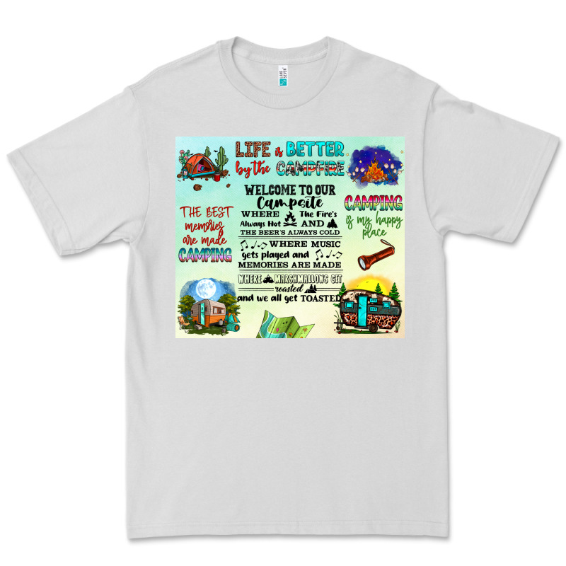 Life Is Better By The Campfire Premium Tee by JahusDesignShop | Teevron
