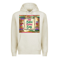 Oatmeal Heather same bitch different day Premium Hoodie - TumblerDesignByShophia