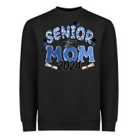 Black senior mom 2024 Heavyweight Sweatshirt - MaliasSmallBusiness