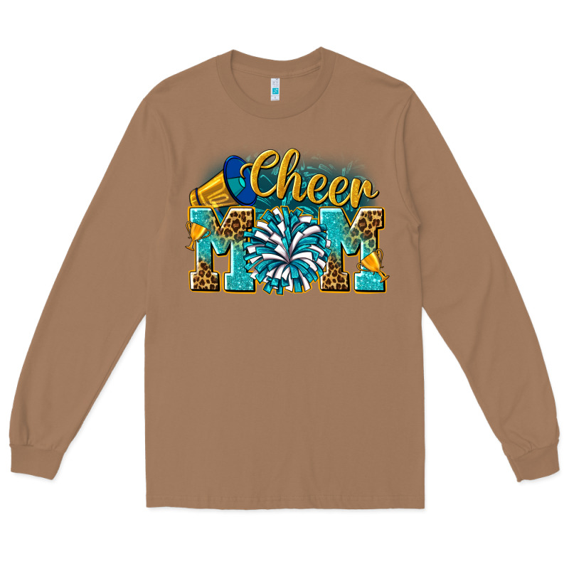 Cheer Mom Long Sleeve Tee by NancyCooperArtShop | Teevron