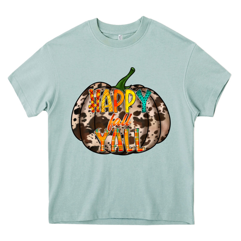 Happy Fall Yall Heavy Core Tee by RacoonDesign | Teevron