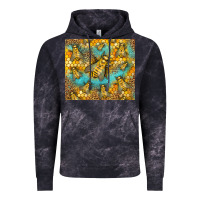 Cloud Black Bumble Bees Vintage Hoodie - LillyAllenDesigns