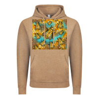Vintage Coffee Bumble Bees Vintage Hoodie - LillyAllenDesigns