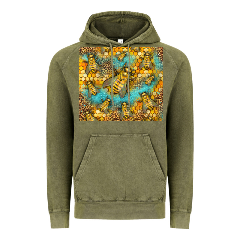 Bumble Bees Vintage Hoodie by LillyAllenDesigns | Teevron