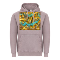 Vintage Zinc Bumble Bees Vintage Hoodie - LillyAllenDesigns